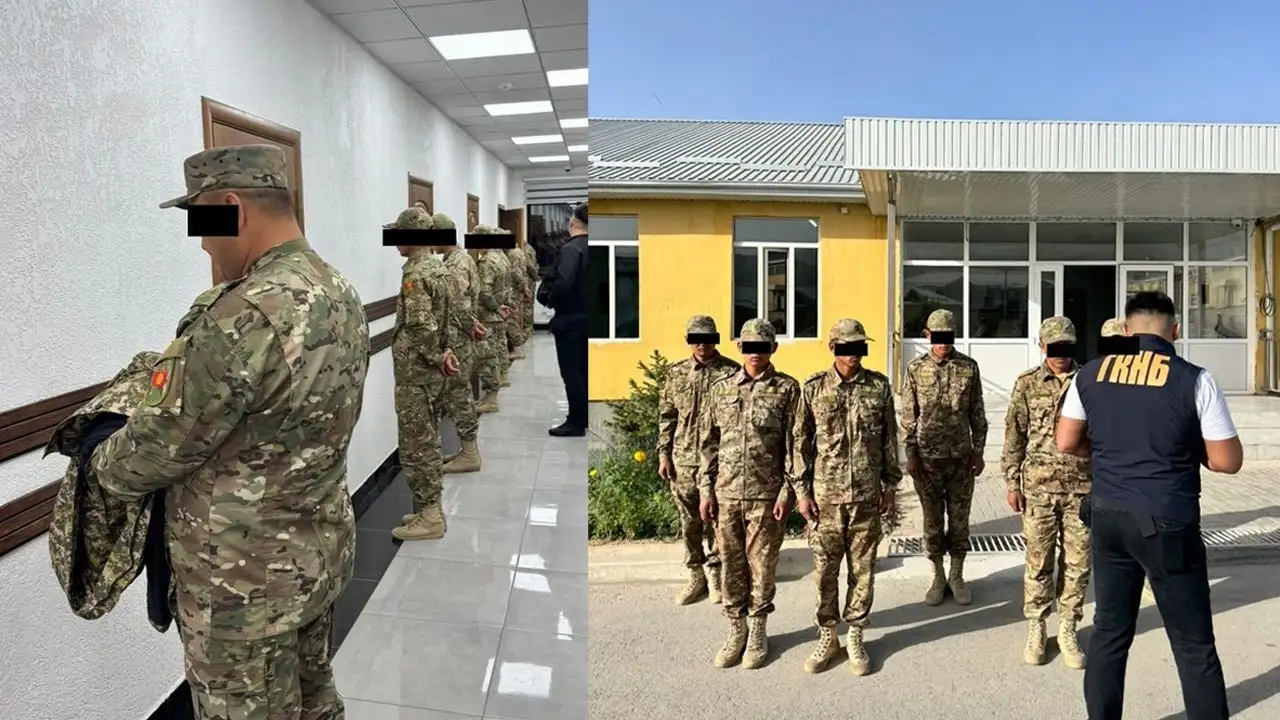 Qirg‘izistonda harbiylar qo‘lga olindi