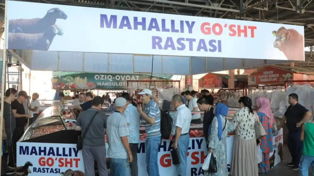 Toshkent bozorlarida arzonlashtirilgan narxlarda go‘sht sotilishi boshlandi