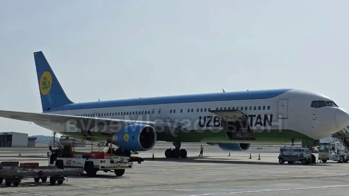 Istanbuldan uchgan Uzbekistan Airways samolyotidagi nosozlik bo‘yicha ma’lumot berildi