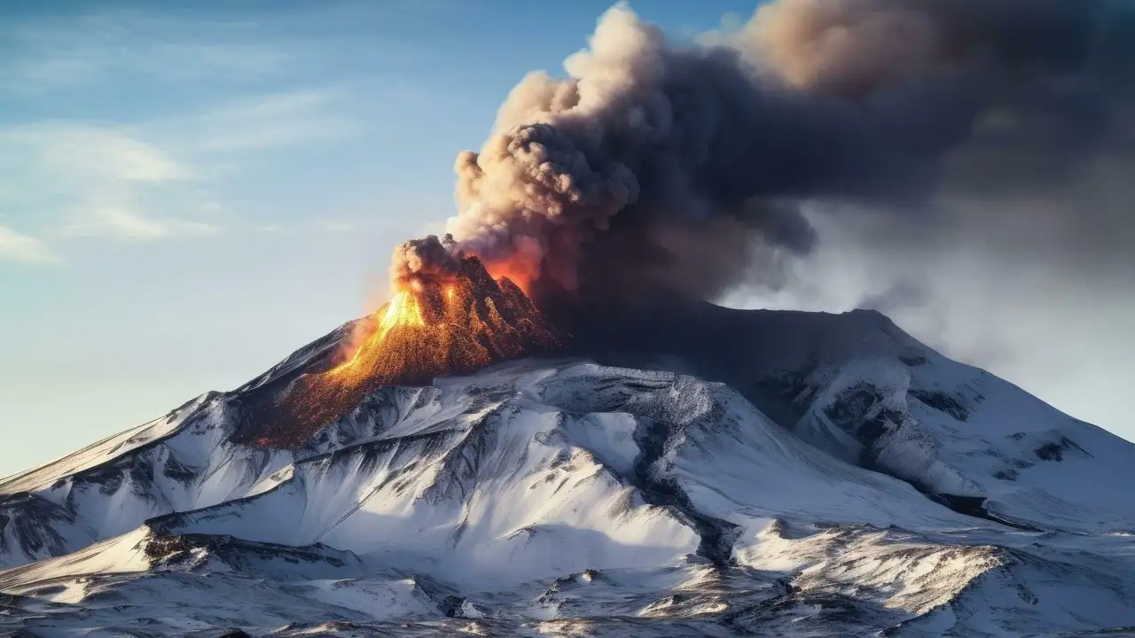 Kamchatkada 300 yildan beri ilk bor 7 ta vulqon bir vaqtda faollashdi