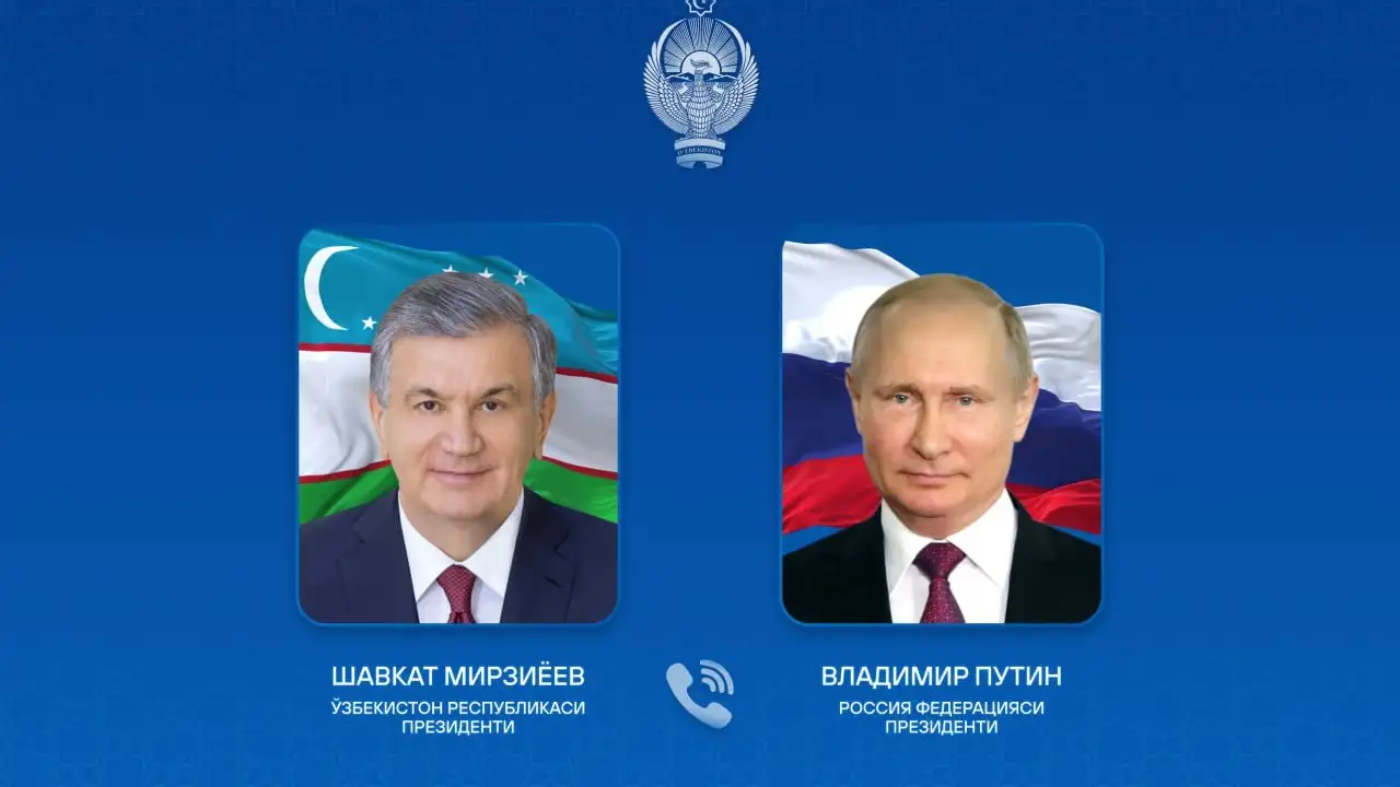 O‘zbekiston va Rossiya Prezidentlari ikki tomonlama munosabatlarning dolzarb masalalarini muhokama qildilar