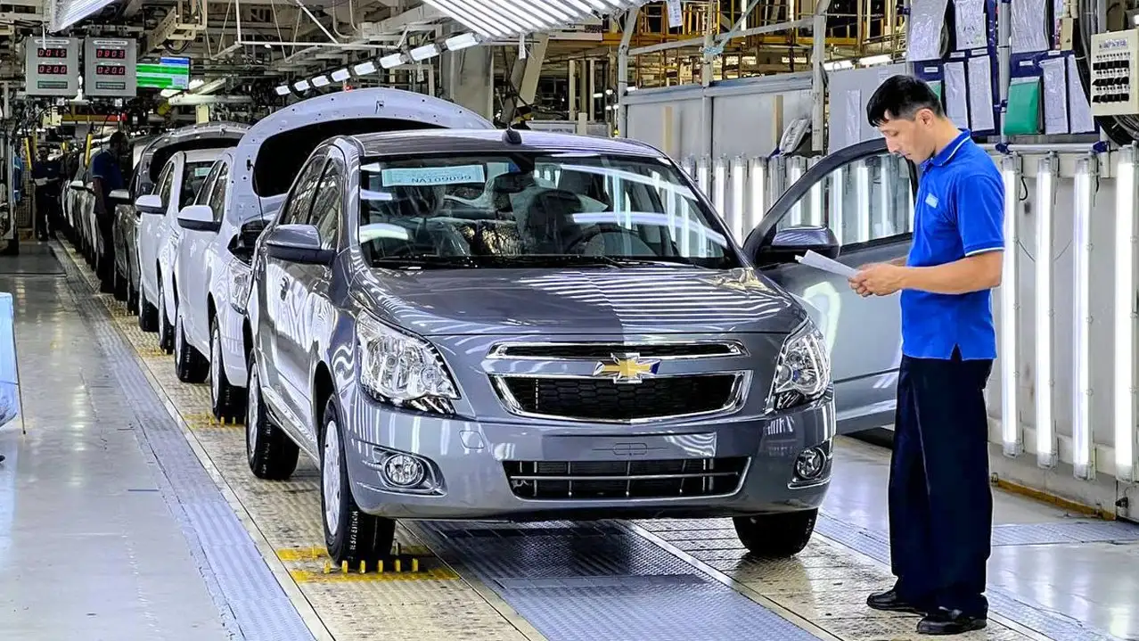 O‘zbekistonda 8 oy davomida eng ko‘p ishlab chiqarilgan avtomobil Cobalt bo‘ldi