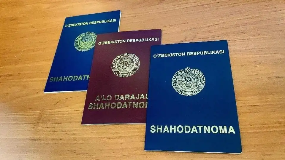 O‘zbekistonda o‘quvchilar shahodatnomasida “raqamli portfolio” ham ko‘rsatiladi
