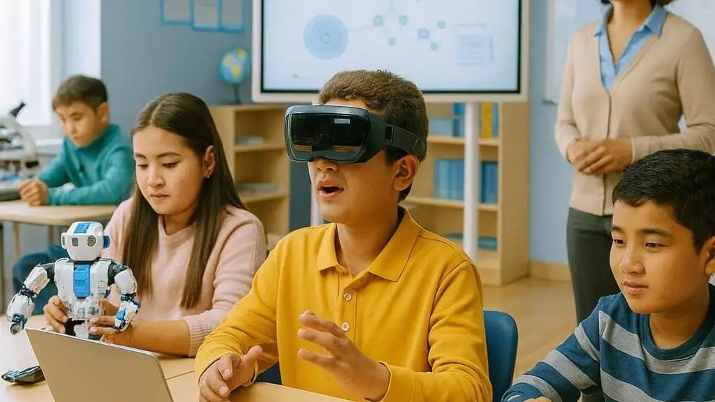 Poytaxtdagi ayrim maktabga VR, robototexnika va zamonaviy laboratoriyalar o‘rnatilishi rejalashtirilmoqda