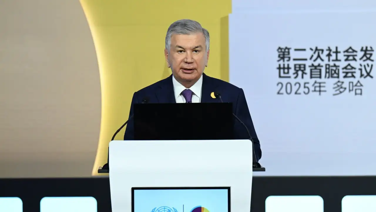 O‘zbekiston Respublikasi Prezidenti Shavkat Mirziyoyevning ijtimoiy rivojlanish bo‘yicha ikkinchi Butunjahon sammitidagi nutqi