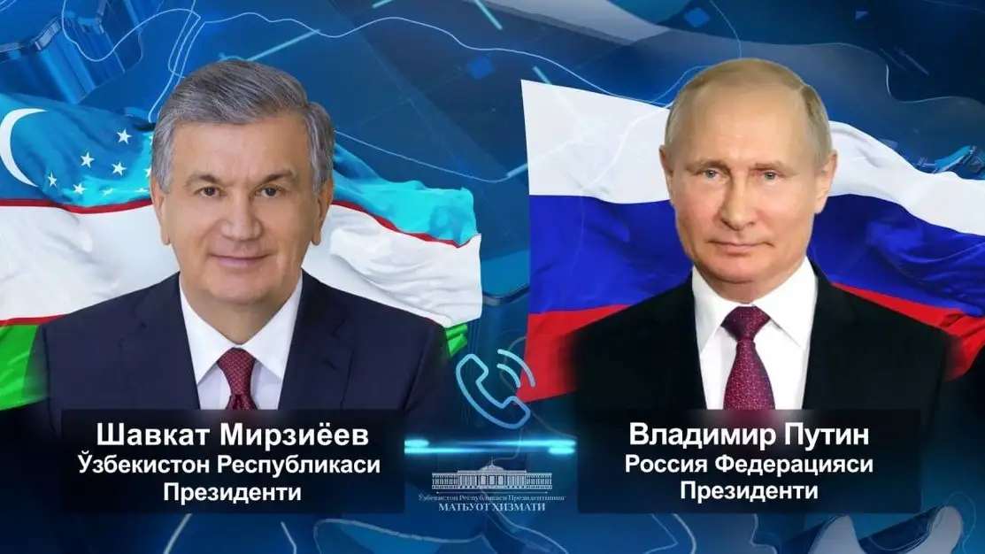 O‘zbekiston va Rossiya yetakchilari telefon orqali muloqot qildi