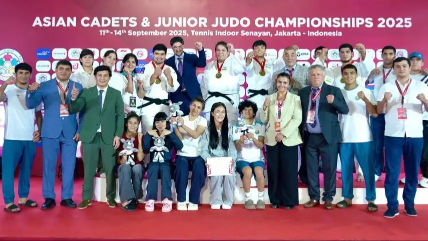 Dzyudo bo‘yicha O‘zbekiston yoshlar terma jamoasi Osiyo chempionatida tengsiz bo‘ldi