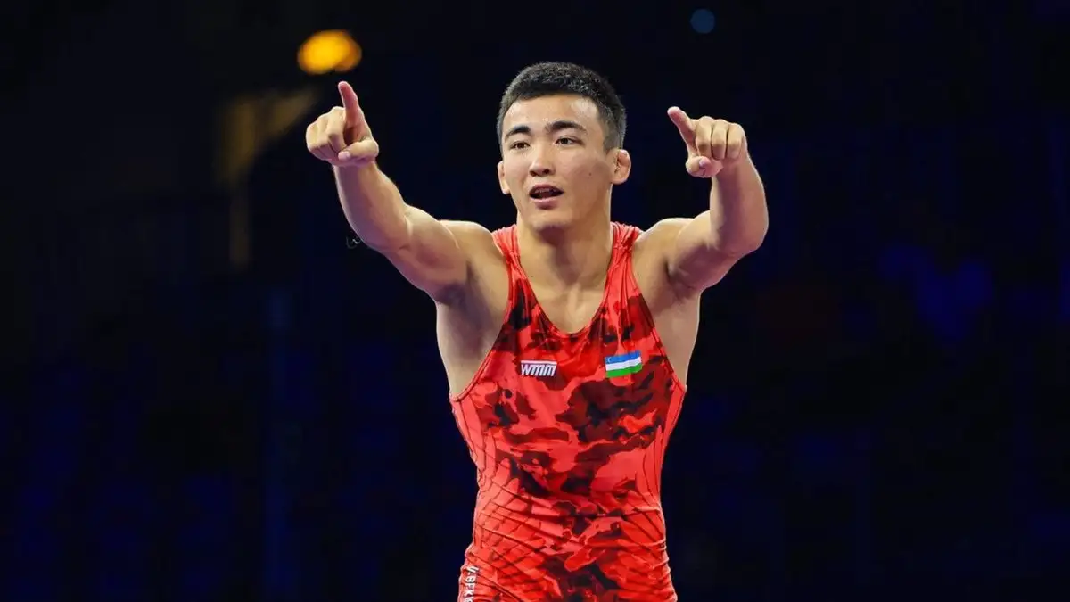 O‘zbekiston 24-yil ichida yunon-rum kurashi bo‘yicha jahon chempionatining ilk oltin medalini qo‘lga kiritdi